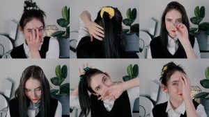 coiffure kpop pour tous les jours rapide et facile